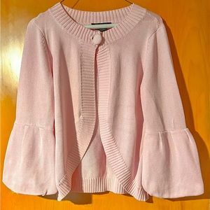 Light Pink Etcetera Cardigan Sweater